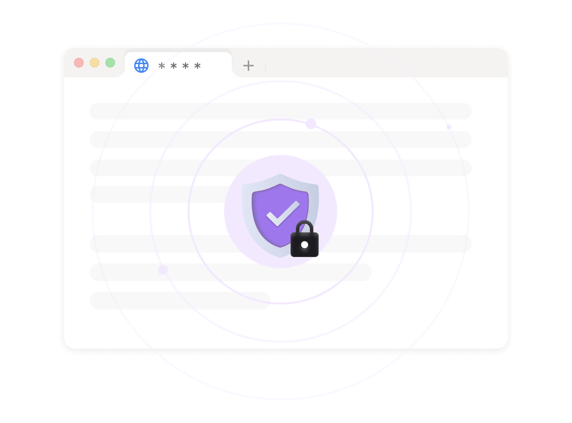 Keep your data private